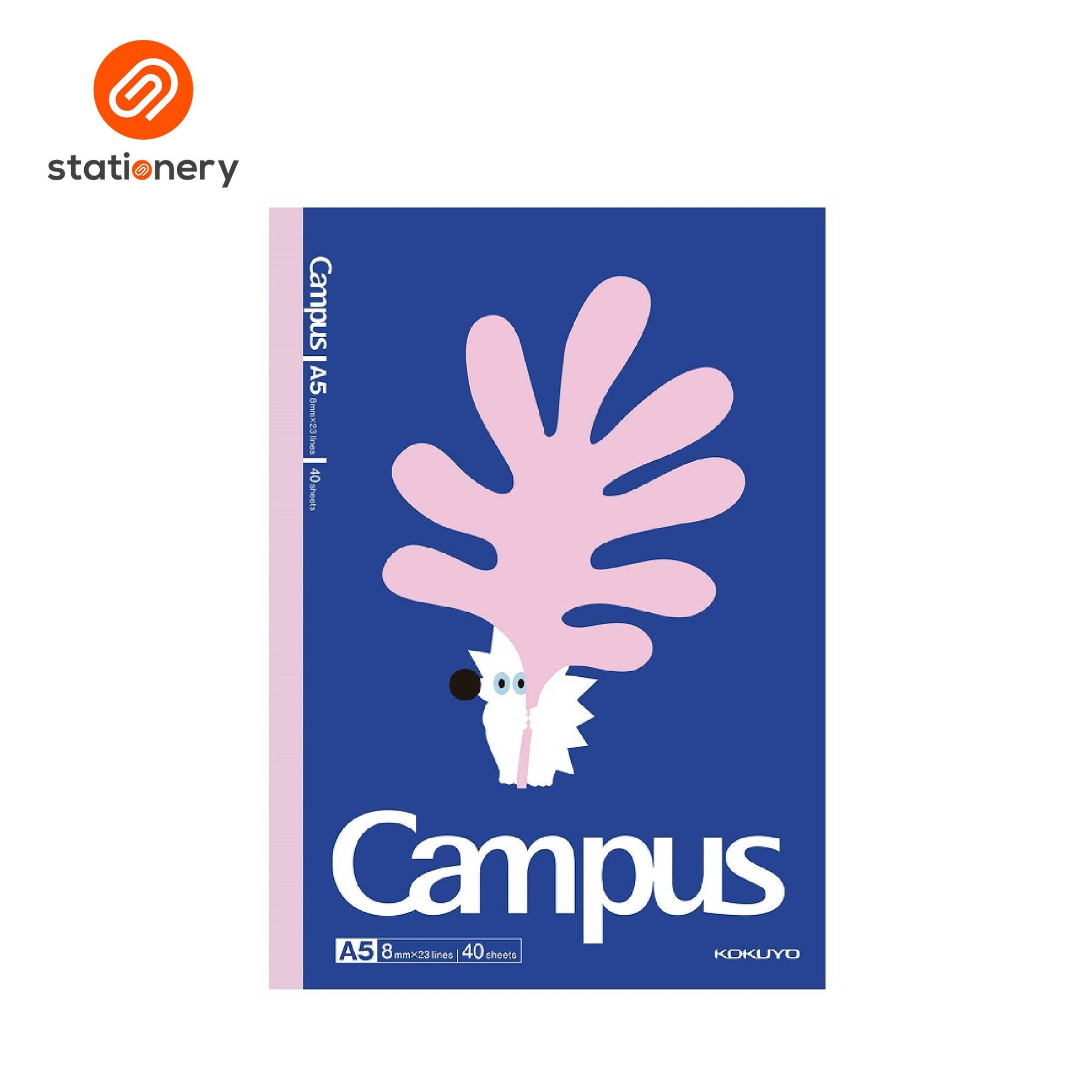 Kokuyo Campus Illustrator Series A5 Notebook 40P - Pack of 4-10