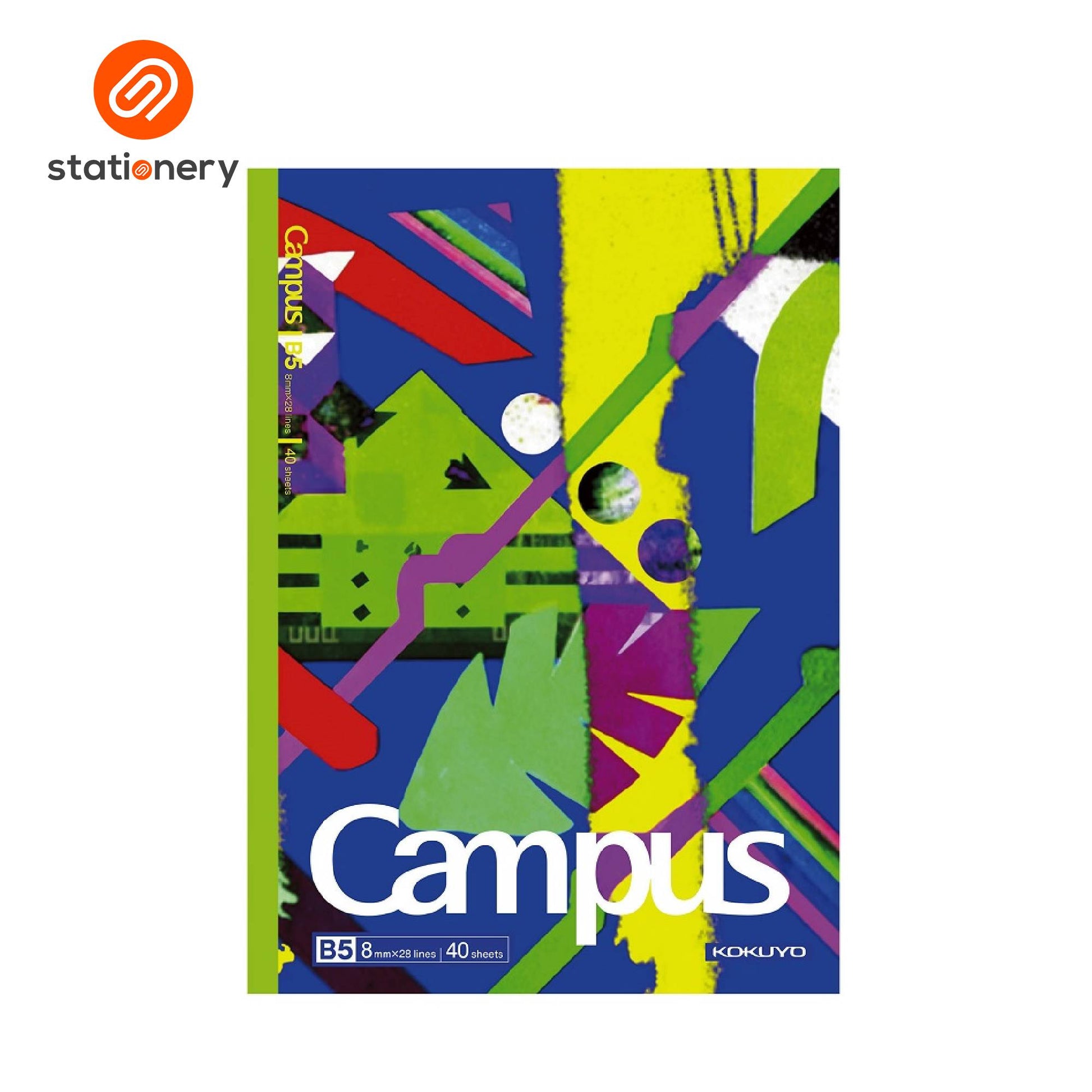 Kokuyo Campus Illustrator Series B5 Notebook 40P - Pack of 4-18