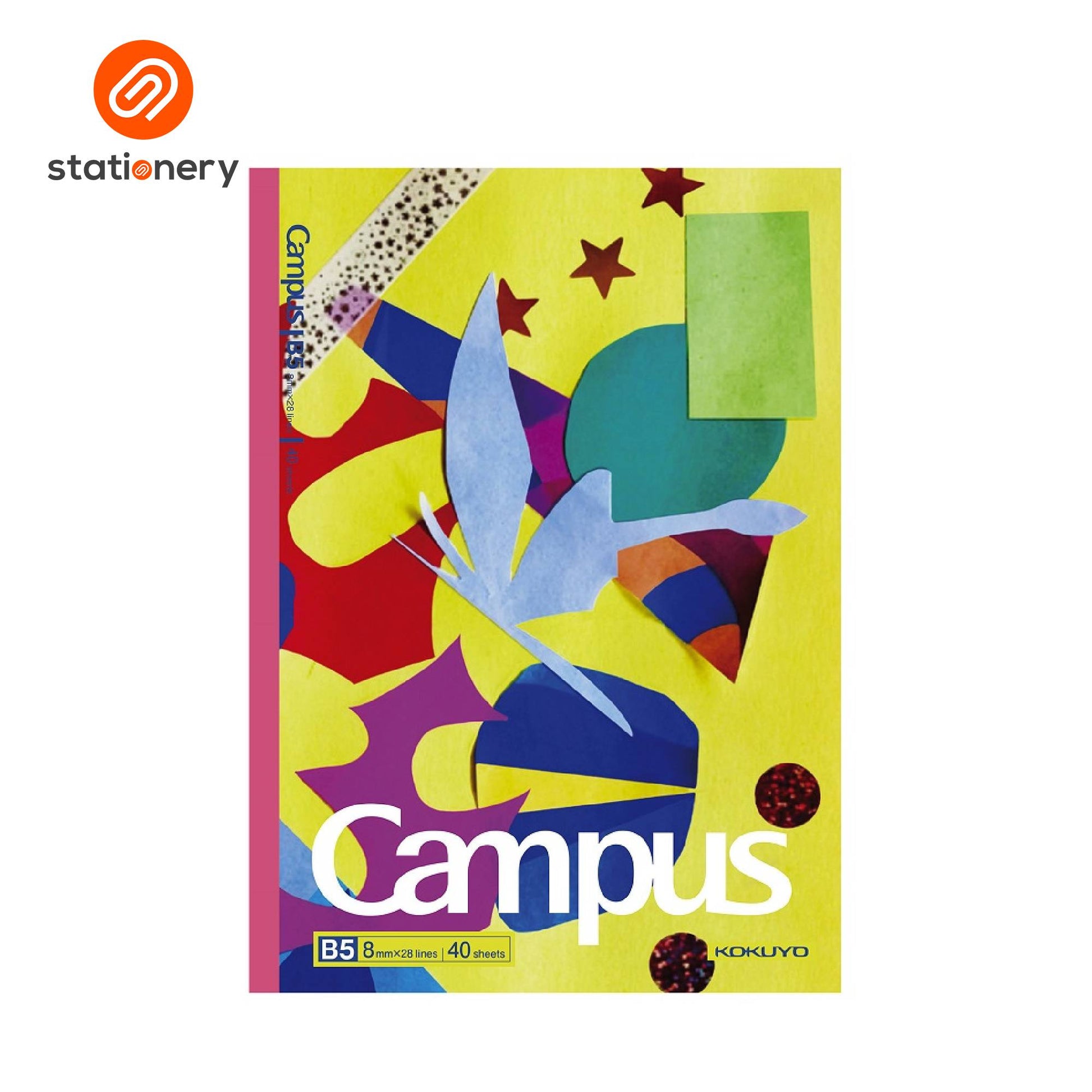 Kokuyo Campus Illustrator Series B5 Notebook 40P - Pack of 4-19