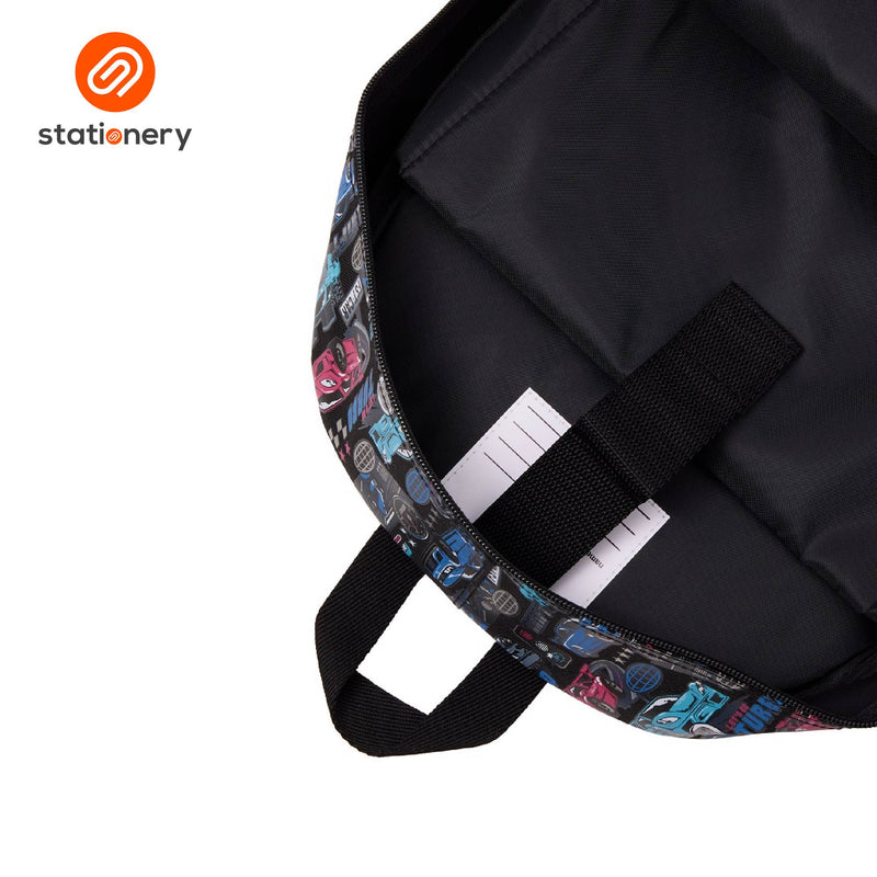 Smiggle Aspire Ultra Backpack – Black-zoom-