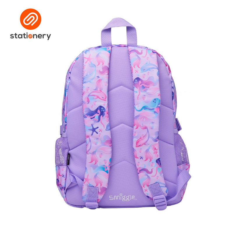 Smiggle Aspire Classic Attach Backpack - Lilac-zoom-