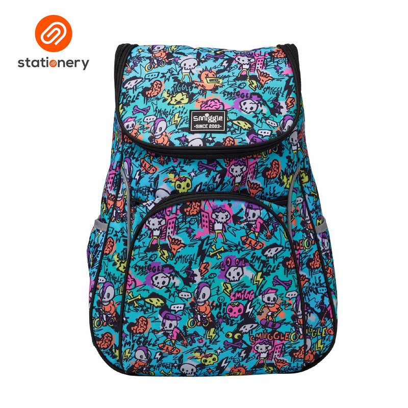Smiggle Unreal Access Backpack - Blue Green-zoom-