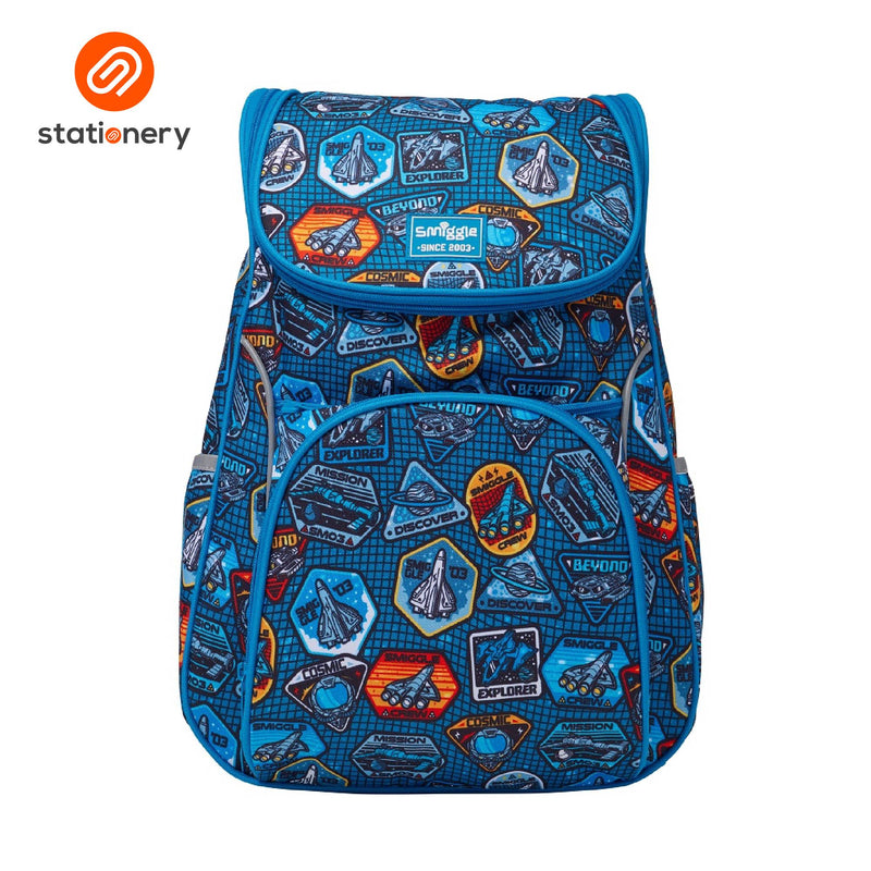 Smiggle Unreal Access Backpack - Navy-zoom-