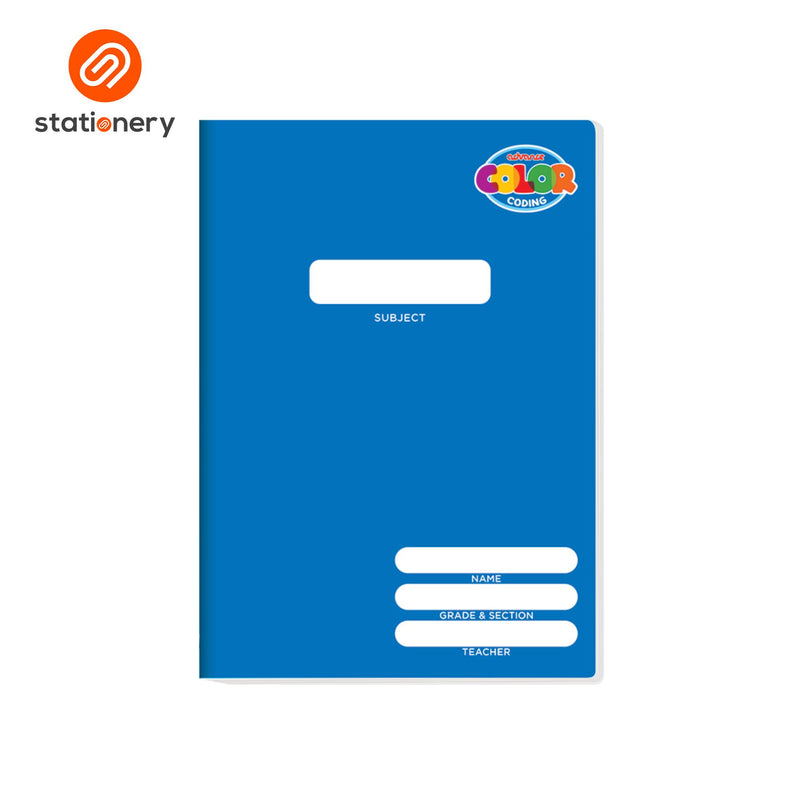 Advance Color Coding Writing Notebook 80lvs Pack of 7-zoom-