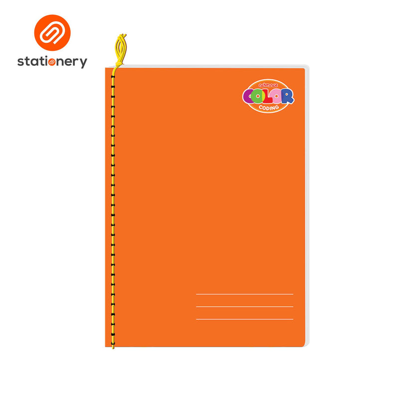 Advance Color Coding Yarn Notebook 80lvs Pack of 6-zoom-