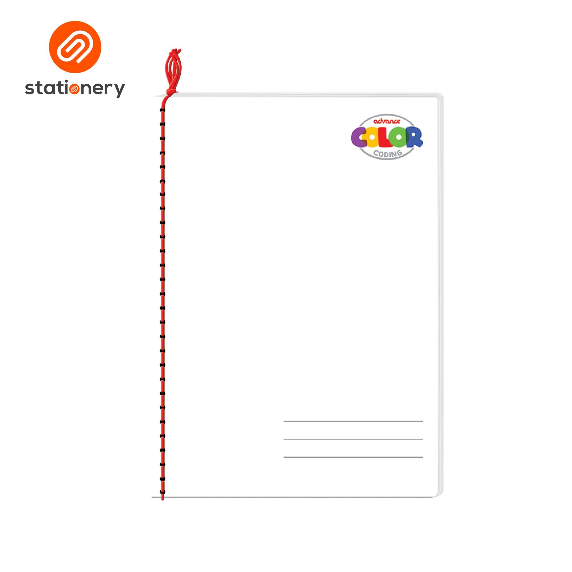 Advance Color Coding Yarn Notebook 80lvs Pack of 6-zoom-10
