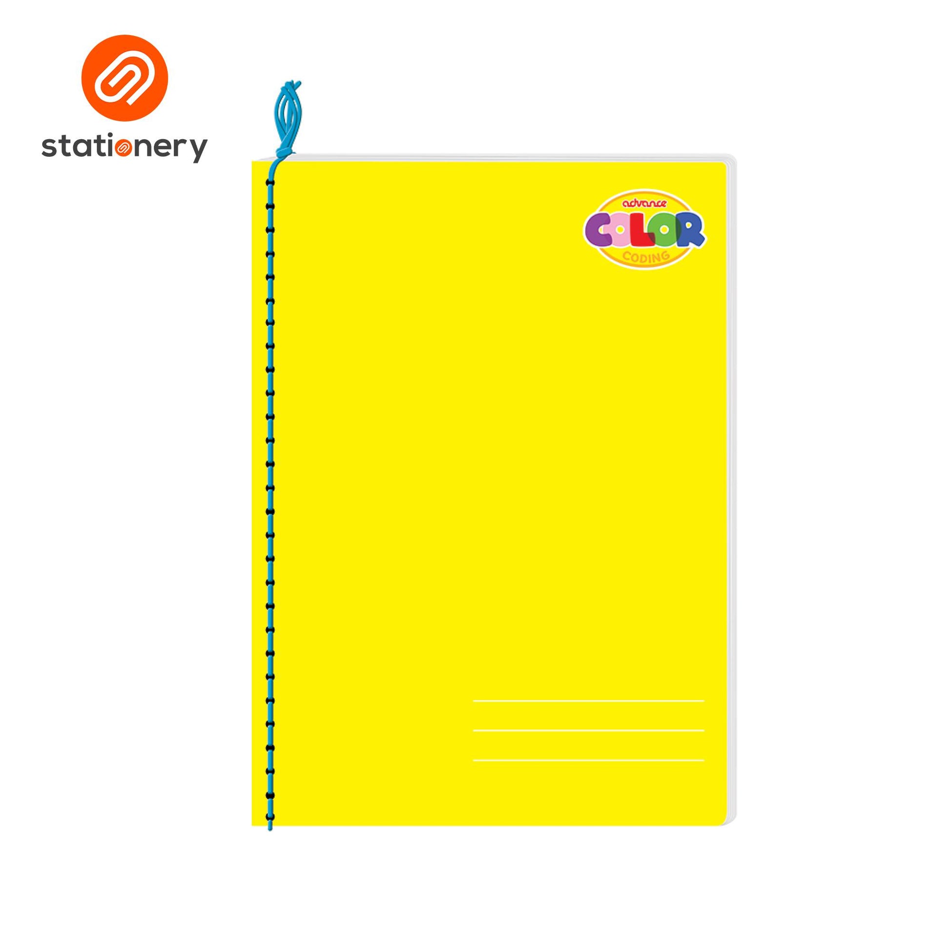 Advance Color Coding Yarn Notebook 80lvs Pack of 6-11
