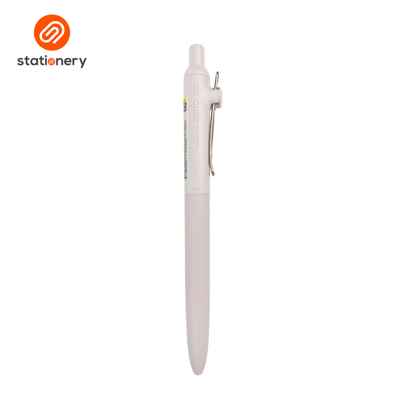 Uni-ball ZENTO Soft Color Gel Pen 0.38mm (Black Ink)-zoom-