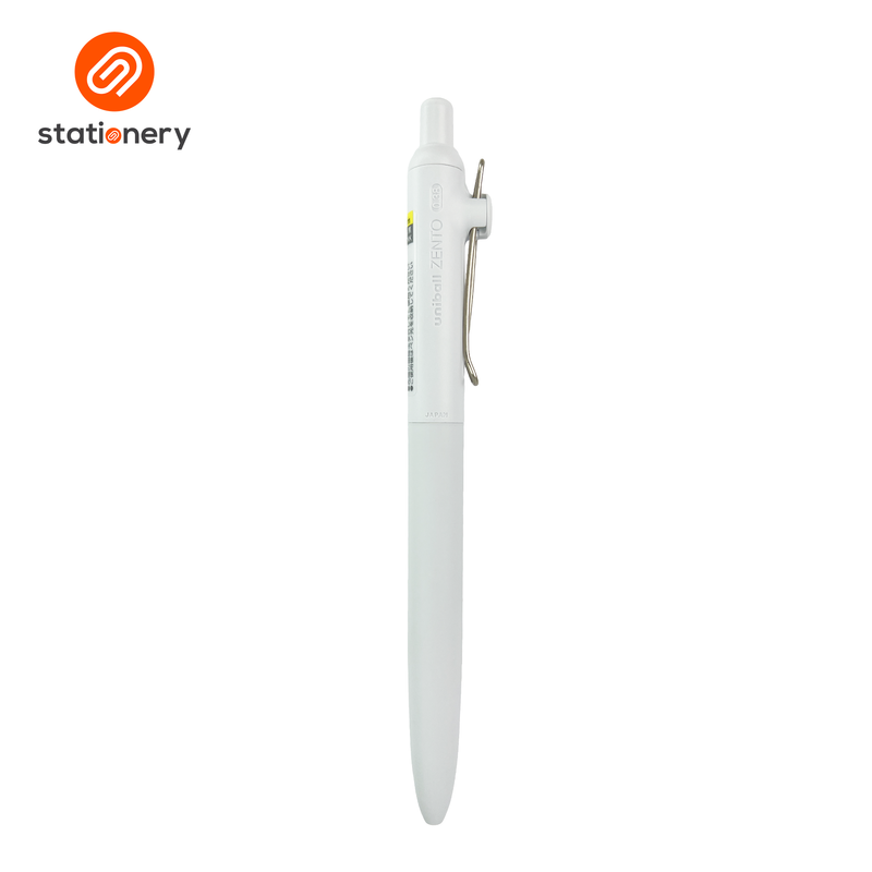 Uni-ball ZENTO Soft Color Gel Pen 0.38mm (Black Ink)-zoom-