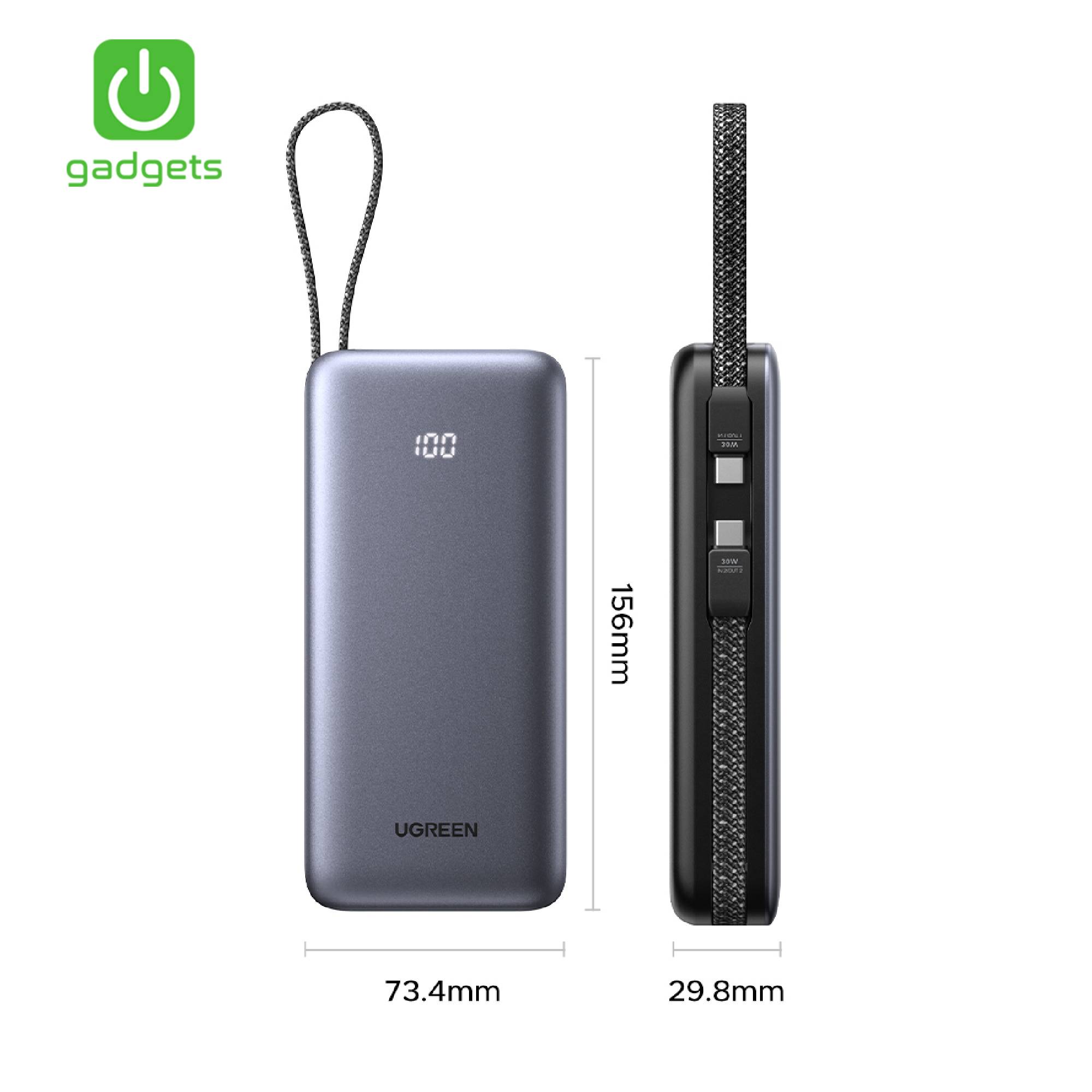 SSP-10103217:10103217b_UGREEN_POWERBANK_30W_20000MAH_W_CABLE_PB528.jpg