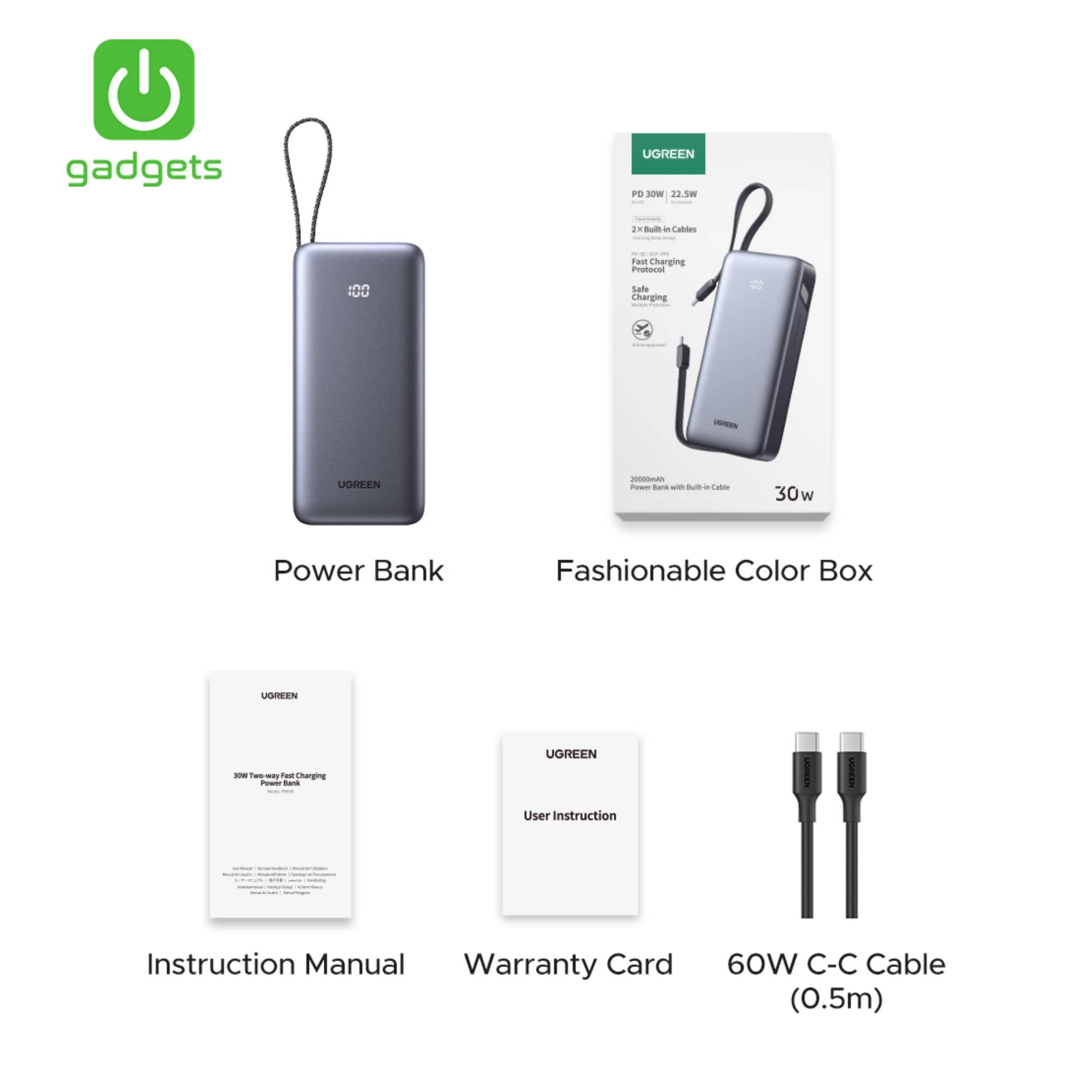 SSP-10103217:10103217c_UGREEN_POWERBANK_30W_20000MAH_W_CABLE_PB528.jpg