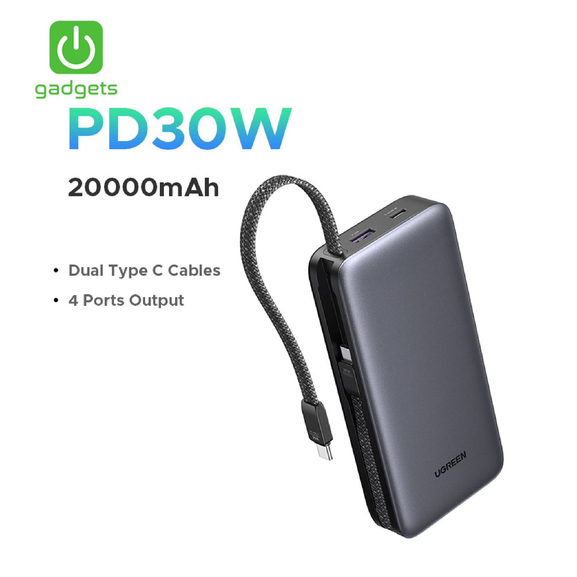 SSP-10103217:10103217d_UGREEN_POWERBANK_30W_20000MAH_W_CABLE_PB528.jpg