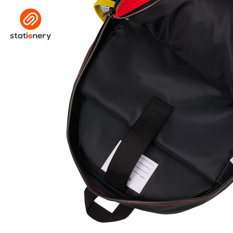 Smiggle Pit Stop Zone Backpack - Black-zoom-