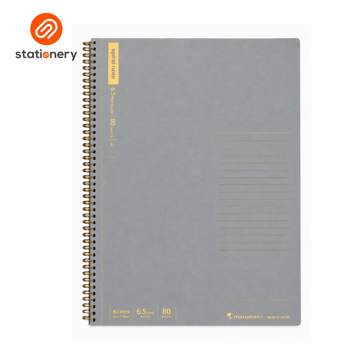 SSP-10103471:10103471_10103471_SPIRAL_NOTE_GRAY_RULED_B5_80SHEETS.jpg