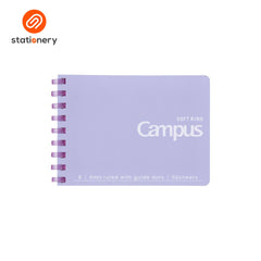SSP-10103496:10103496a_CAMPUS_SOFT_RING_DOT_RULED_6MM_A7_PURPLE_50_SHEETS.jpg