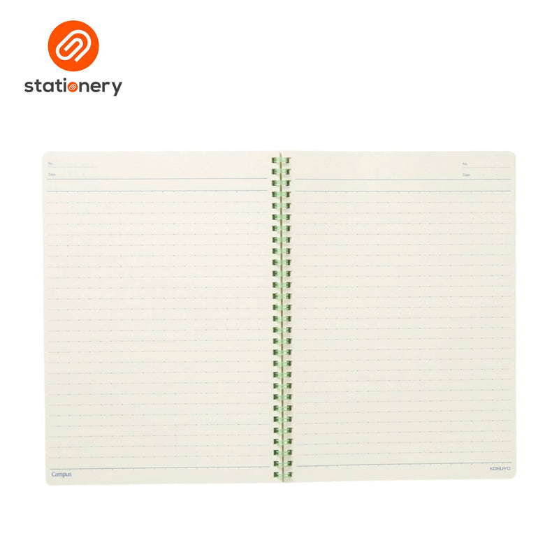 Kokuyo Campus Soft Ring Notebook B5 Dotted Ruled 8mm 40 Sheets-zoom-