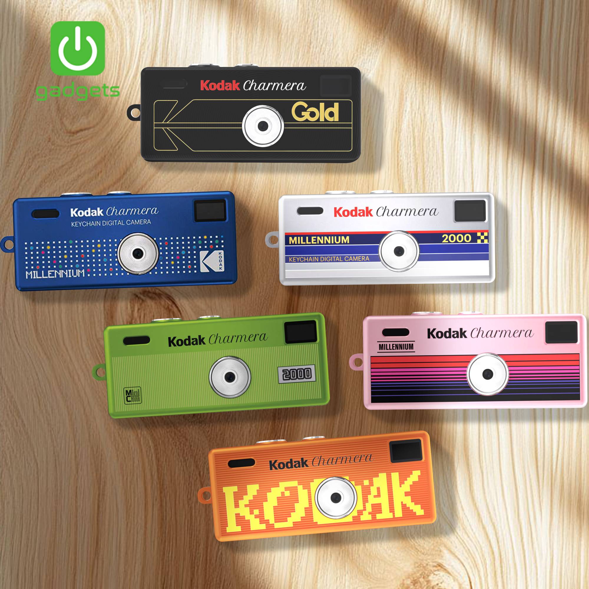KODAK Charmera Millennium Keychain Digital Camera Blind Box Collection