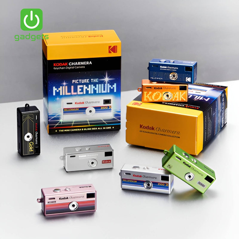KODAK Charmera Millennium Keychain Digital Camera Blind Box Collection-zoom-