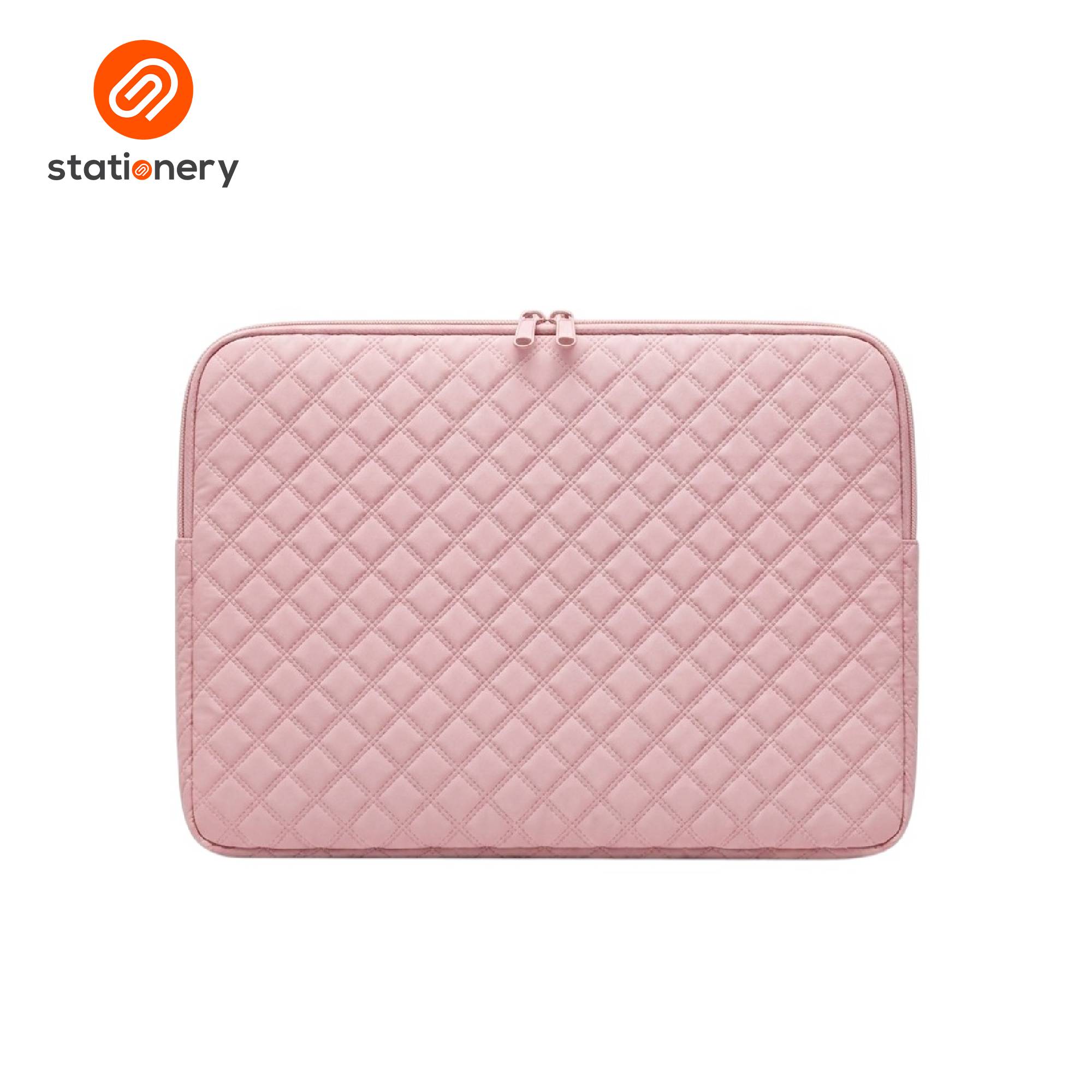SSP-10103747:10103747a_LAPTOP_SLEEVES_NYLON_QUILTED_PINK_14IN.jpg
