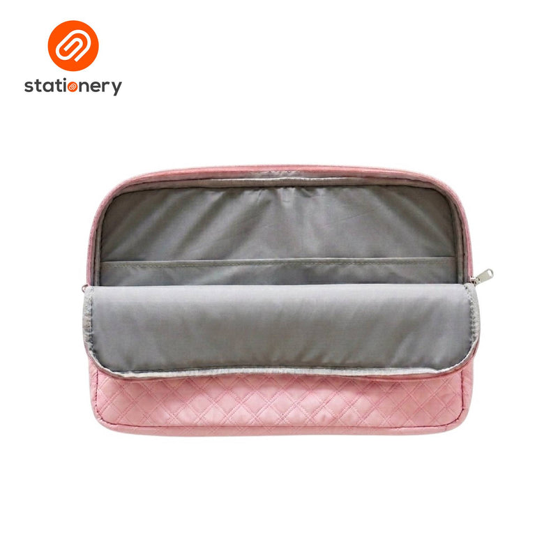 Quilted Nylon Laptop Sleeve Case 14"-zoom-