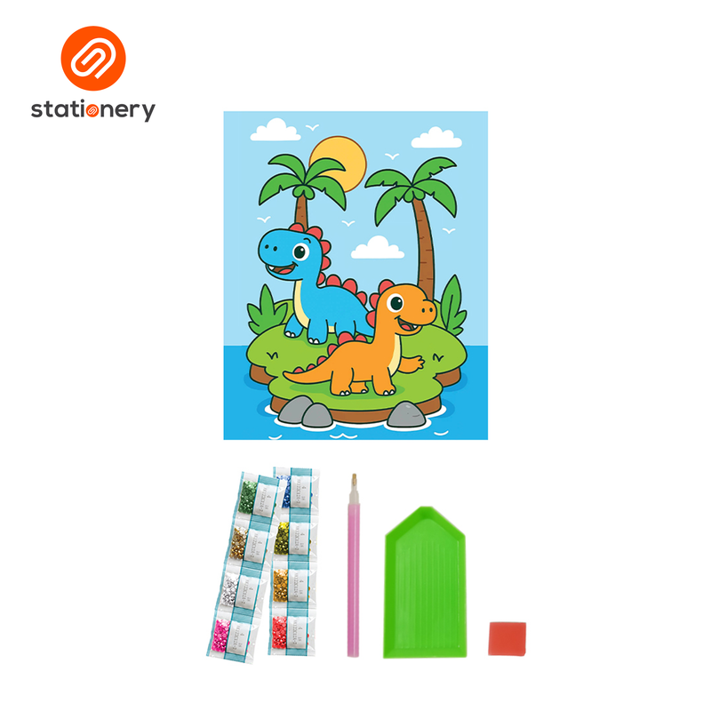 ARTherapy Kids Diamond Art By Numbers Kit (20 x 25 cm)-zoom-