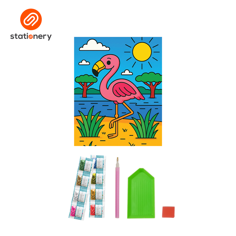 ARTherapy Kids Diamond Art By Numbers Kit (20 x 25 cm)-zoom-