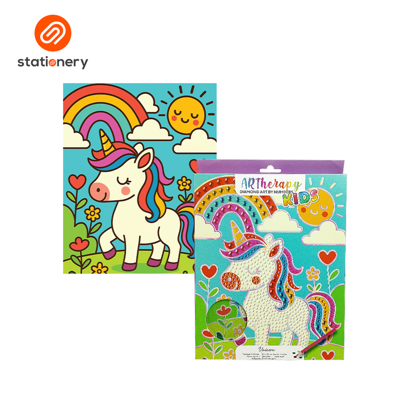 ARTherapy Kids Diamond Art By Numbers Kit (20 x 25 cm)-zoom-