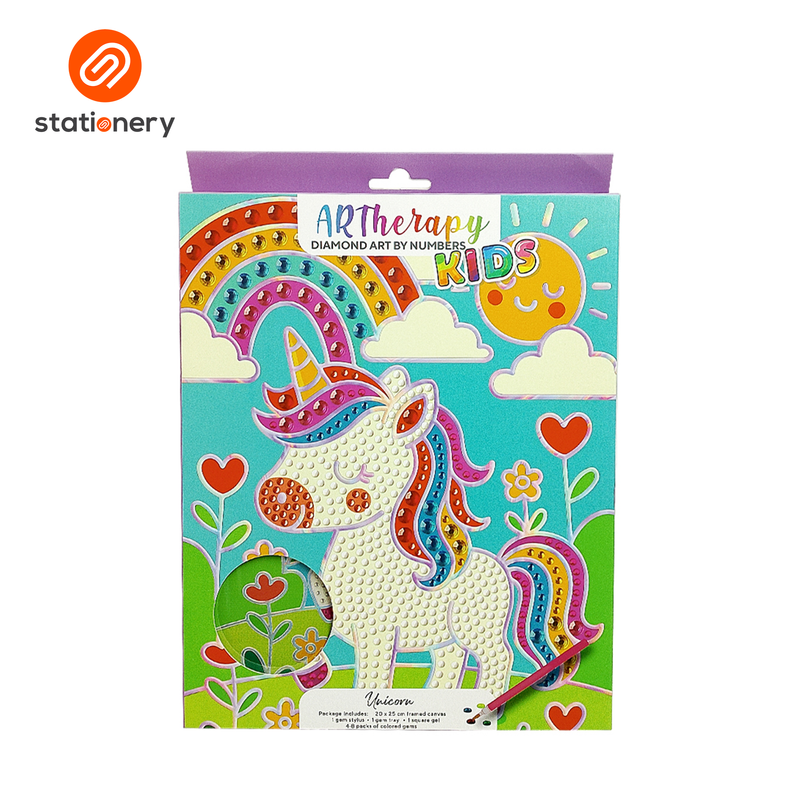ARTherapy Kids Diamond Art By Numbers Kit (20 x 25 cm)-zoom-
