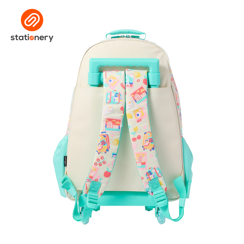 Smiggle Discover Trolley Backpack - Bon Voyage-zoom-
