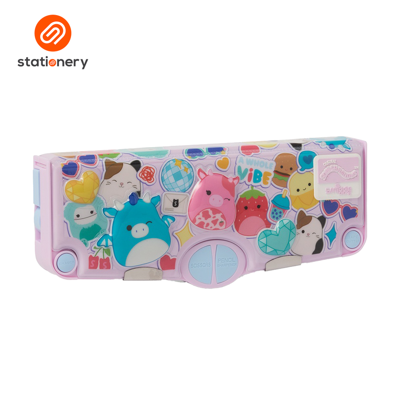 Smiggle Squishmallows Pop Out Pencil Case - Lilac-zoom-