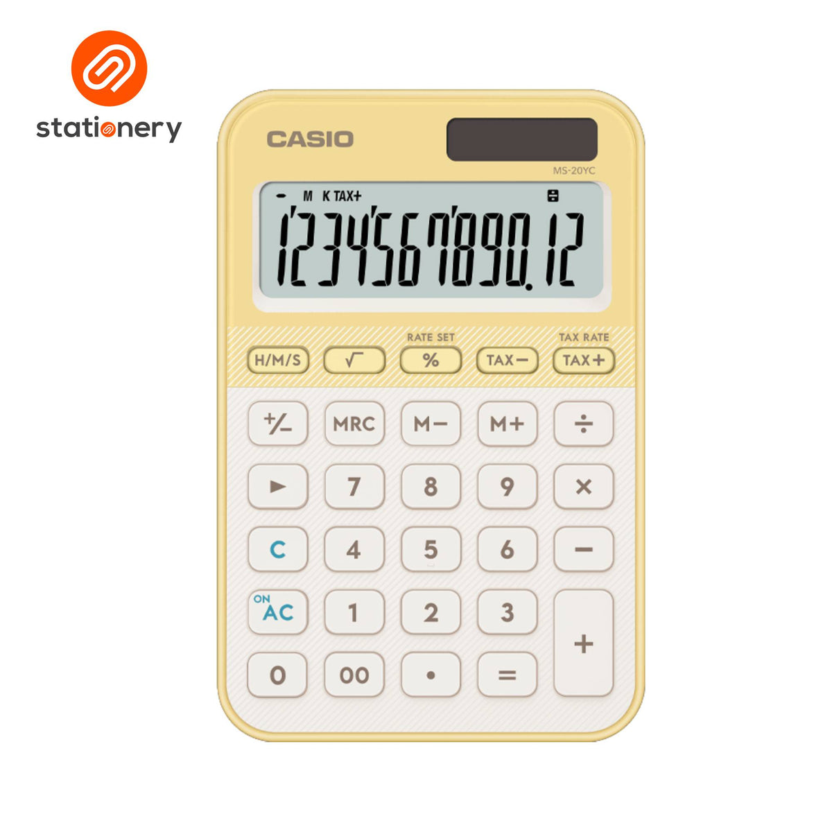 SSP-10105116:10105116_CASIO_MS20YC_12D_LIGHTYELLOW_DESKTOP_CALCULATOR.jpg
