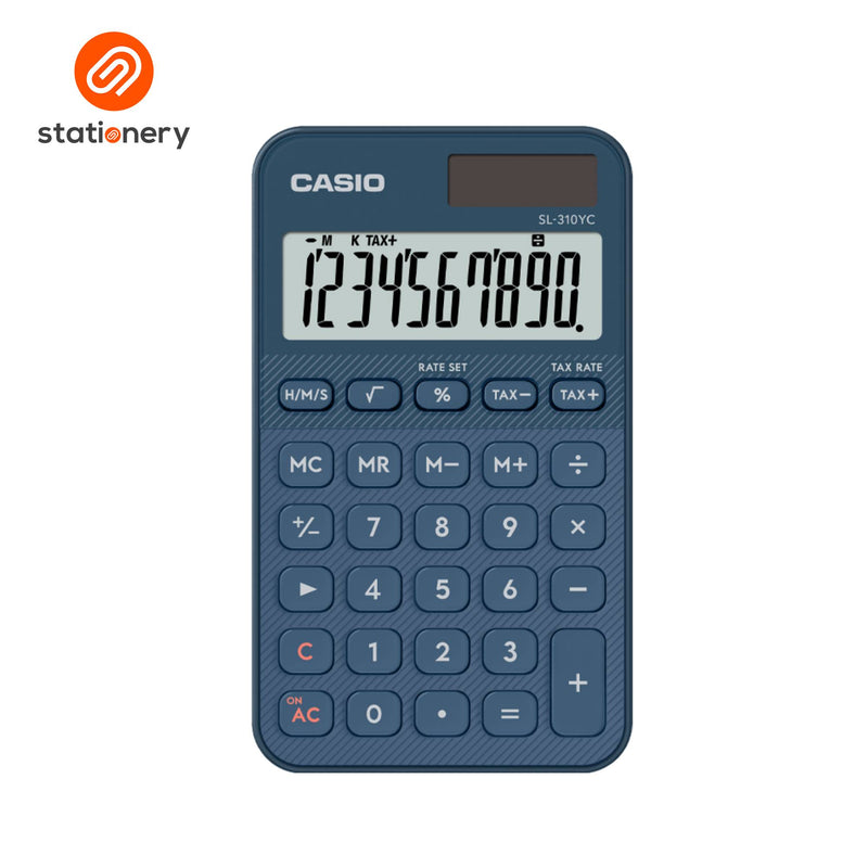 Casio SL-310YC Portable Pocket Calculator (10-Digit)-zoom-