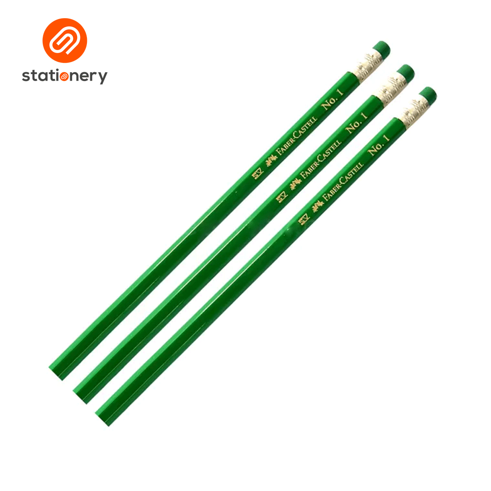 Faber Castell Green Pencil 3's