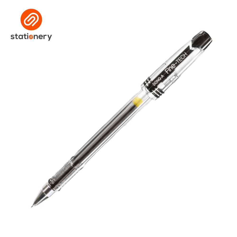Dong-A Fine-Tech Gel Ink Rollerball Pen 0.4mm Black