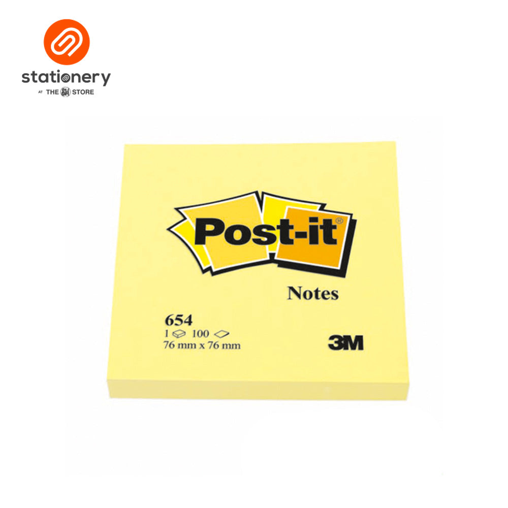 3M Post It Notes 3X3"- Colored 100 Sheets