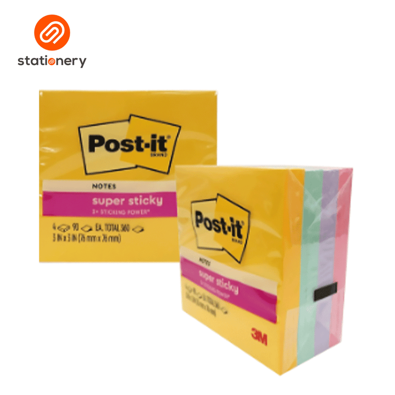 3M Post-it Super Sticky Notes  3x3"-zoom-