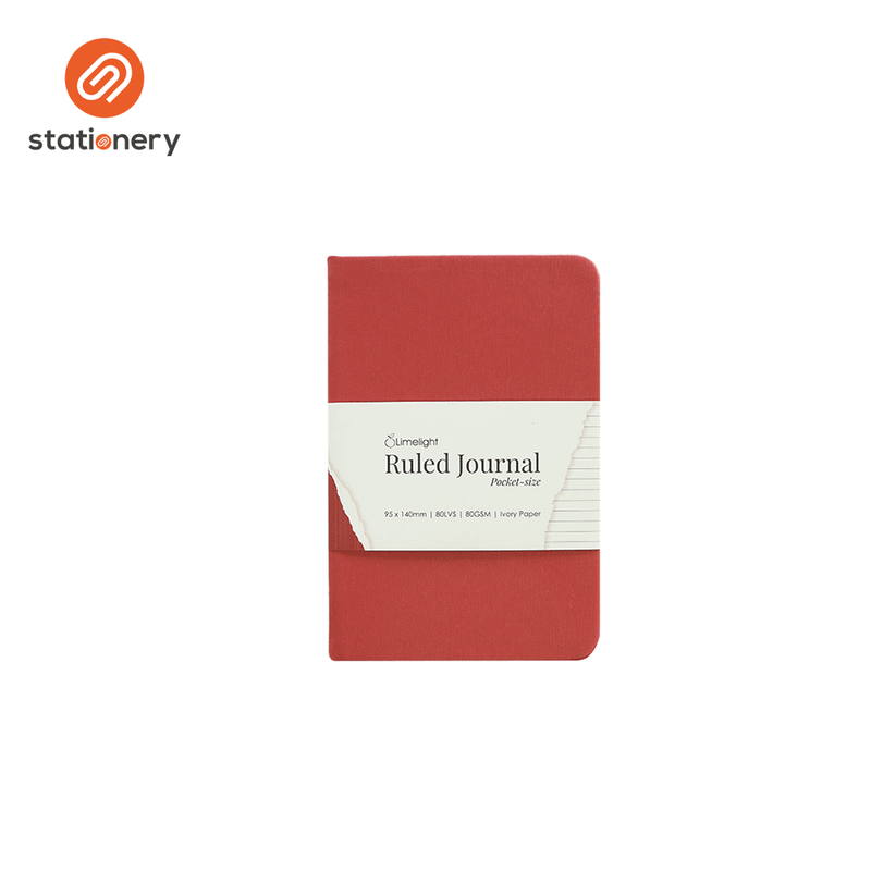 Limelight GT Hardbound A6 Pocket-Size Metal Cover - Ruled Notebook-zoom-