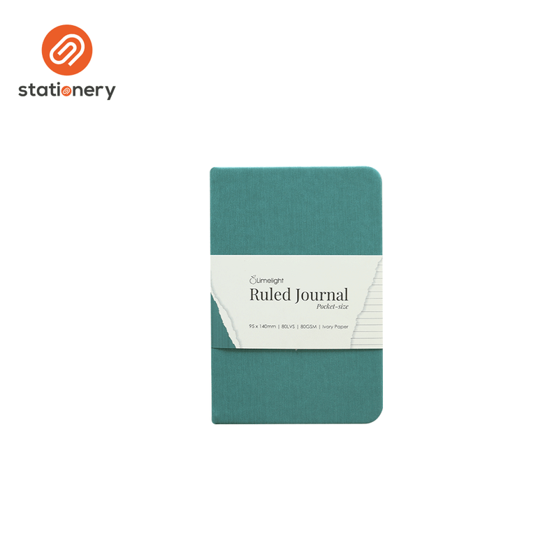 Limelight GT Hardbound A6 Pocket-Size Metal Cover - Ruled Notebook-zoom-