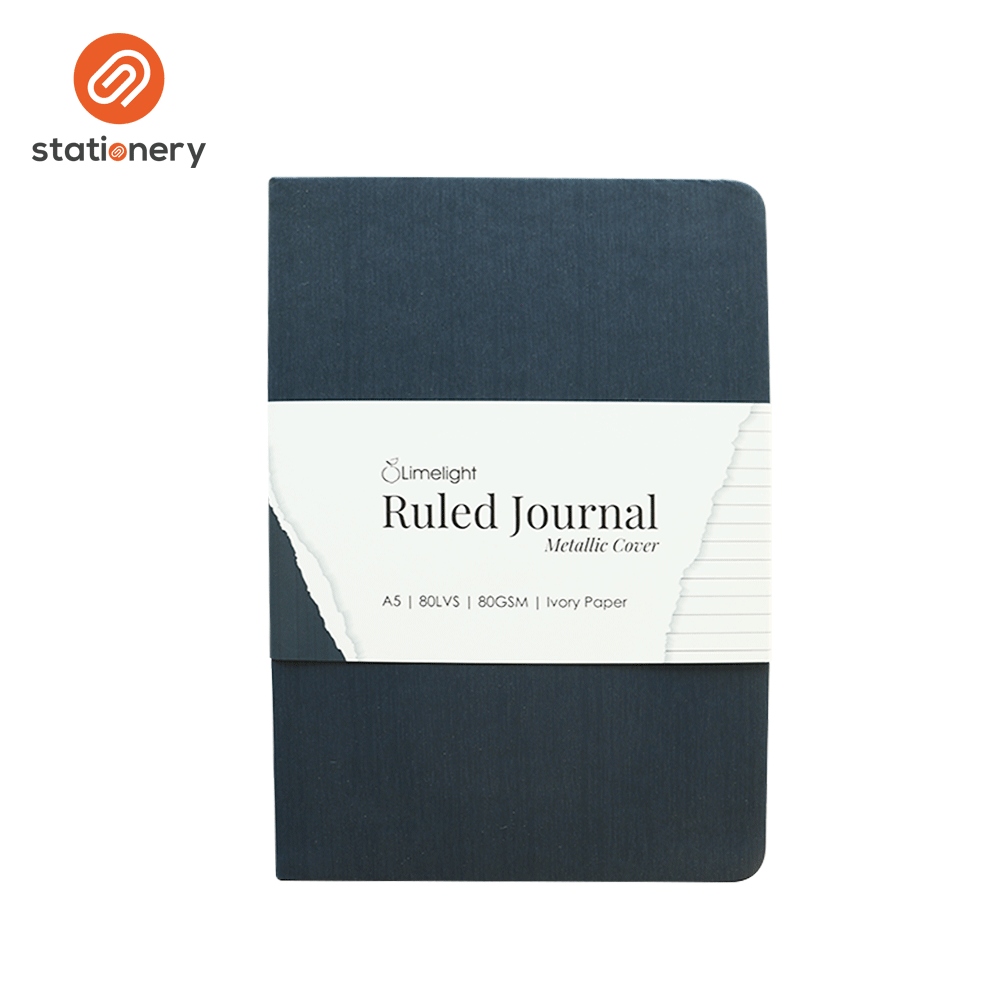 Limelight GT Hardbound A5 Metallic Cover - Ruled Notebook-5