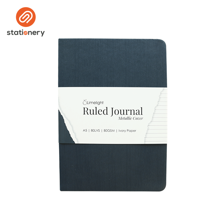 Limelight GT Hardbound A5 Metallic Cover - Ruled Notebook