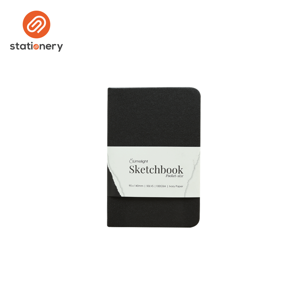 Limelight GT Hardbound A6 Pocket-Size Metal Cover - Sketch Book-2