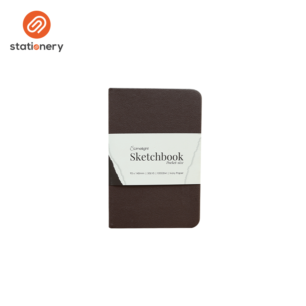 Limelight GT Hardbound A6 Pocket-Size Metal Cover - Sketch Book-zoom-3
