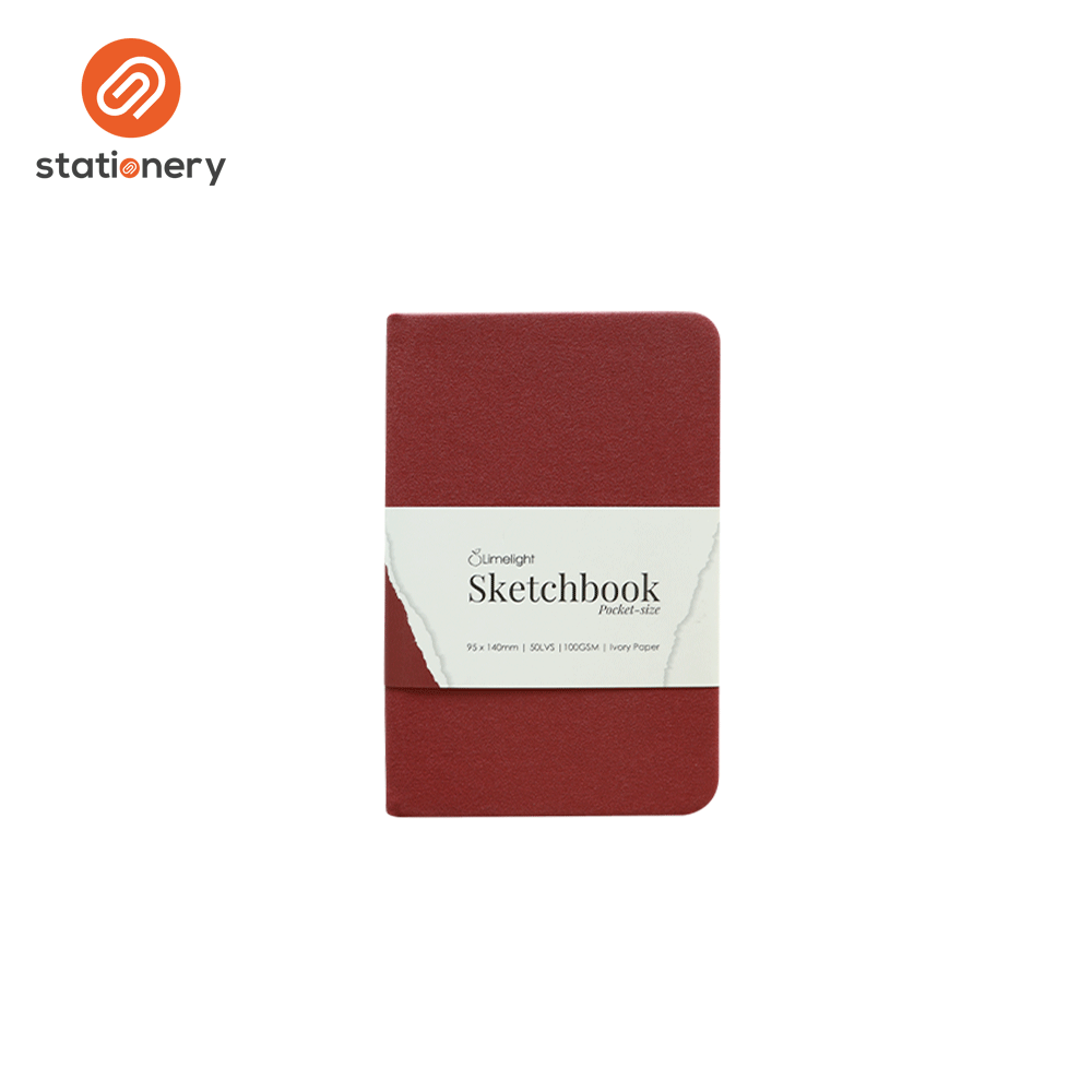 Limelight GT Hardbound A6 Pocket-Size Metal Cover - Sketch Book-4
