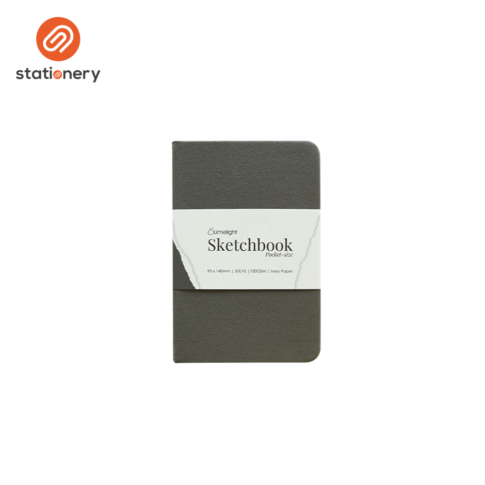 Limelight GT Hardbound A6 Pocket-Size Metal Cover - Sketch Book