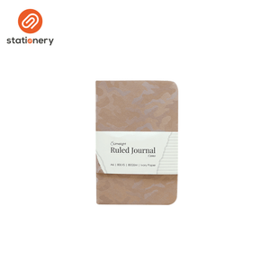 Limelight GT Hardbound A6 Pocket-Size Camo Cover - Ruled Notebook