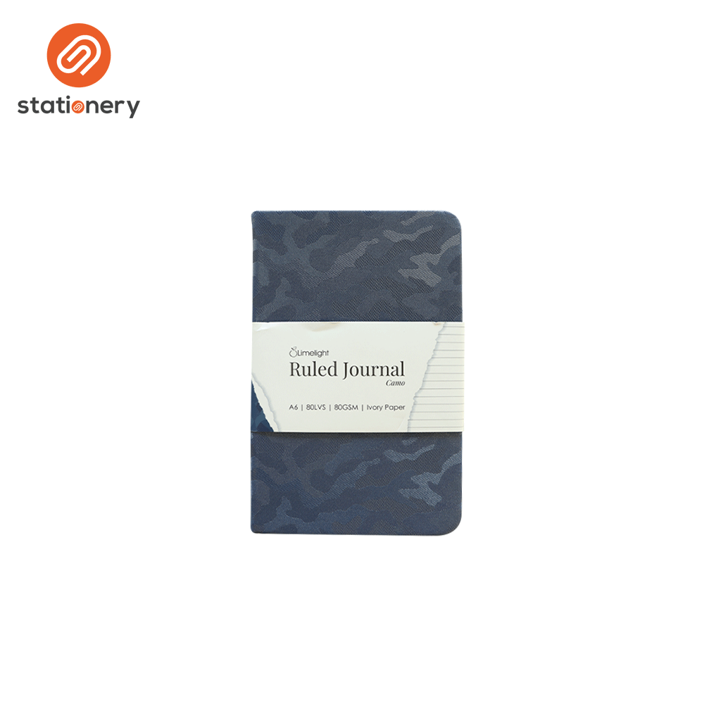 Limelight GT Hardbound A6 Pocket-Size Camo Cover - Ruled Notebook-5