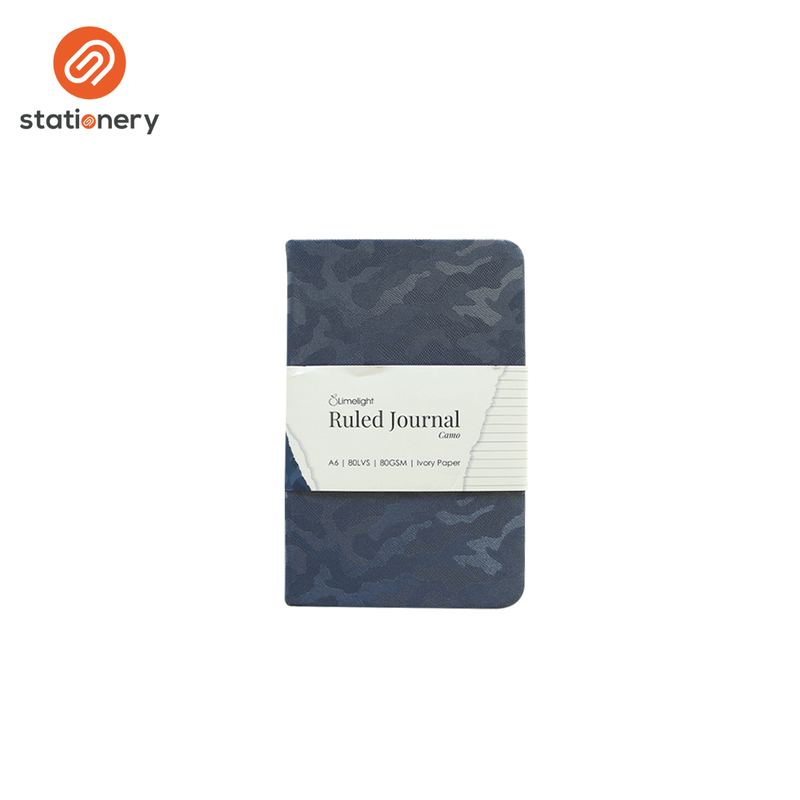 Limelight GT Hardbound A6 Pocket-Size Camo Cover - Ruled Notebook-zoom-