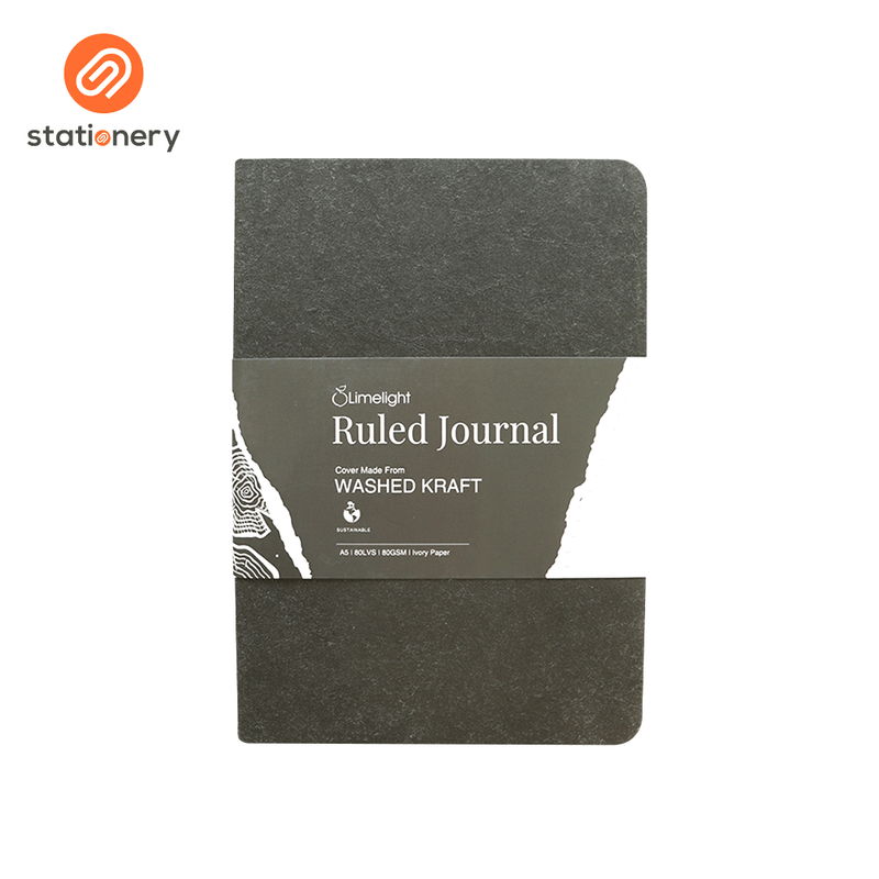 Limelight GT Hardbound Eco-friendly A5 Cover - Ruled Notebook-zoom-