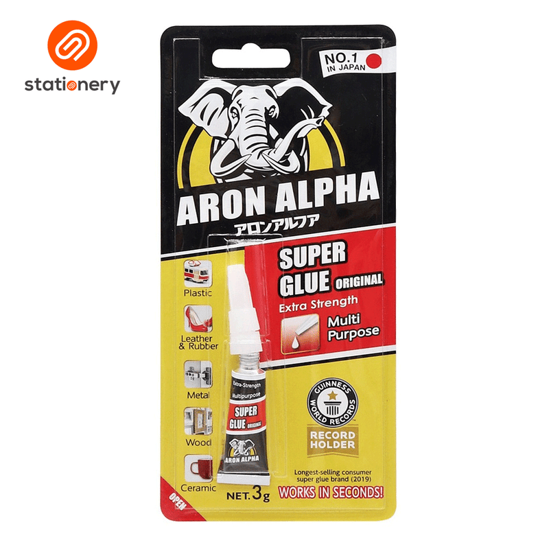 Aron Alpha Super Glue Original 3g-zoom-