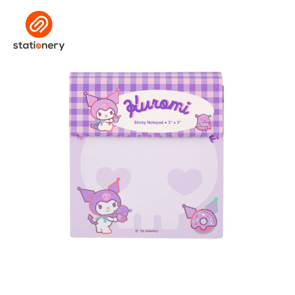 Sanrio Sticky Notes Plain Square - 3x3"-1